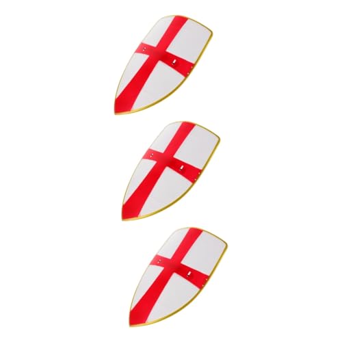 GALPADA 3stücke Junge Mädchen Rollenspiel Schild Spielzeug Mittelalterlicher Ritter Shield Für Jungen Und Mädchen Sicheres Und Leichtes Kunststoffschild Für Kreative Abenteuer von GALPADA