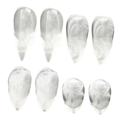 GALPADA 4 Paare Vampirzähne Transparent Cosplay Falsche Zähne Halloween Party Masquerade Zubehör Horror Kostüm Zubehör für Erwachsene GALPADA 4 Paare Vampirzähne Transparent Cosplay Falsche Zähne Halloween Party Masquerade Zubehör Horror Kostüm Zubehör für Erwachsene von GALPADA