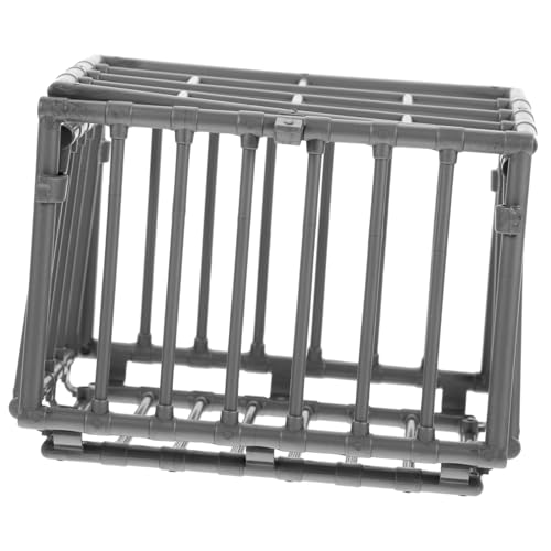 GALPADA 4 STK. Miniatur Käfig Modell aus Robustem Kunststoff Leichtes Mini Gehege Zubehör für DIY Puppenhaus Deko Geeignet für Micro Landschaften und Kleine Tierfiguren GALPADA 4 STK. Miniatur Käfig Modell aus Robustem Kunststoff Leichtes Mini Gehege Zubehör für DIY Puppenhaus Deko Geeignet für Micro Landschaften und Kleine Tierfiguren von GALPADA