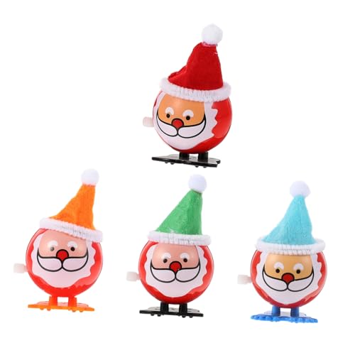 GALPADA 4 STÜCKE Teiliges Weihnachts Aufziehspielzeug aus Sicherem für Erwachsene Buntes mit Lustigem Design für Adventskalender und Festliche Familienaktivitäten GALPADA 4 STÜCKE Teiliges Weihnachts Aufziehspielzeug aus Sicherem für Erwachsene Buntes mit Lustigem Design für Adventskalender und Festliche Familienaktivitäten von GALPADA
