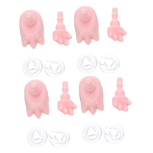 GALPADA 4 Sätze Doll Hands Feet Ersatzteile für DIY Puppenbau Realistische Gelenkteile Kompatibel mit Sammelfiguren Präzise Verarbeitung für Ausdrucksstarke Posen und Reparaturen GALPADA 4 Sätze Doll Hands Feet Ersatzteile für DIY Puppenbau Realistische Gelenkteile Kompatibel mit Sammelfiguren Präzise Verarbeitung für Ausdrucksstarke Posen und Reparaturen von GALPADA
