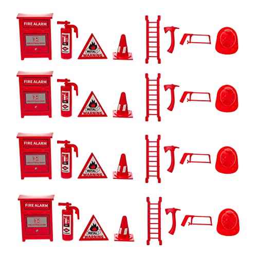 GALPADA 4 Sätze Mini Feuerlöscher Spielzeugset für Teiliges Lehrmodell mit Feuerleiter und Zubehör für Kreatives und Lernspaß Sicher und Langlebig für Geburtstagsfeiern und Rollenspiele GALPADA 4 Sätze Mini Feuerlöscher Spielzeugset für Teiliges Lehrmodell mit Feuerleiter und Zubehör für Kreatives und Lernspaß Sicher und Langlebig für Geburtstagsfeiern und Rollenspiele von GALPADA