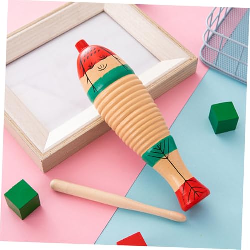 GALPADA 4 Sätze Teiliges Holz Guiro Percussion Instrument für Leichtes Glattes Oberfläche Schlagzeugspielzeug Vorschul Musikinstrument Kreativität und Rhythmusgefühl GALPADA 4 Sätze Teiliges Holz Guiro Percussion Instrument für Leichtes Glattes Oberfläche Schlagzeugspielzeug Vorschul Musikinstrument Kreativität und Rhythmusgefühl von GALPADA