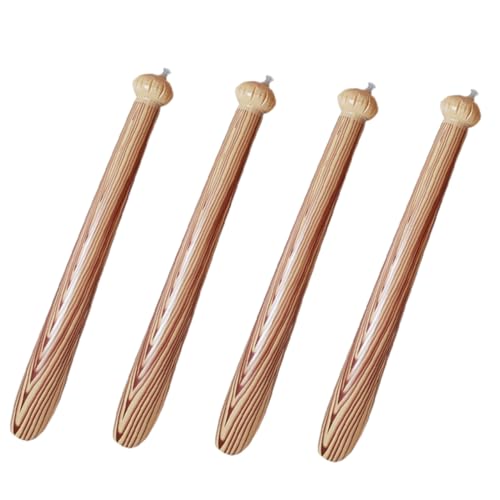 GALPADA 4 Stück Aufblasbare Baseballschläger mit Holzmaserung Dicke Jubelsticks für Interaktive Sport Partyartikel Wiederverwendbare Spielzeuge für Geburtstagsfeiern und Sportevents GALPADA 4 Stück Aufblasbare Baseballschläger mit Holzmaserung Dicke Jubelsticks für Interaktive Sport Partyartikel Wiederverwendbare Spielzeuge für Geburtstagsfeiern und Sportevents von GALPADA