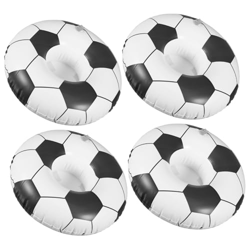 GALPADA 4 Stück Aufblasbare PVC Fußball Getränkehalter Schwimmend Strapazierfähig Leicht für Pool und Strandpartys Tropische Themenveranstaltungen Wiederverwendbar Wiederverwendbar GALPADA 4 Stück Aufblasbare PVC Fußball Getränkehalter Schwimmend Strapazierfähig Leicht für Pool und Strandpartys Tropische Themenveranstaltungen Wiederverwendbar Wiederverwendbar von GALPADA