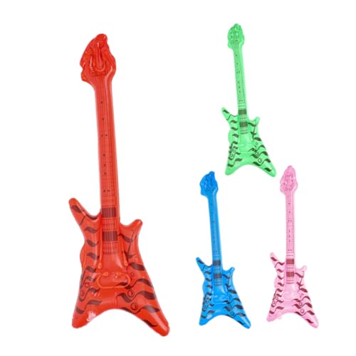 GALPADA 4 Stück Aufblasbare Rockband Gitarren Tortenaufsatz Gitarren Für Aufblasbares Mikrofon Gitarrenballon Pappgitarren Requisite Gitarre E Gitarren Requisite Trolls Party GALPADA 4 Stück Aufblasbare Rockband Gitarren Tortenaufsatz Gitarren Für Aufblasbares Mikrofon Gitarrenballon Pappgitarren Requisite Gitarre E Gitarren Requisite Trolls Party von GALPADA