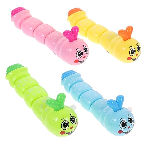 GALPADA 4 Stück Aufziehbare Caterpillar Spielzeuge Lustige Spielzeuge Motorik und Kreativität Zufällige Farben Sicheres und Stabiles Design für Kinderzimmerdekoration GALPADA 4 Stück Aufziehbare Caterpillar Spielzeuge Lustige Spielzeuge Motorik und Kreativität Zufällige Farben Sicheres und Stabiles Design für Kinderzimmerdekoration von GALPADA