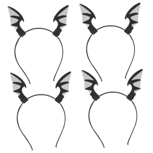 GALPADA 4 Stück Fledermaus Stirnband für Frauen und Halloween Haarschmuck mit Filigranen Flügeln Vielseitig Einsetzbar für Kostüm Party-accessoires Passform für Festtage GALPADA 4 Stück Fledermaus Stirnband für Frauen und Halloween Haarschmuck mit Filigranen Flügeln Vielseitig Einsetzbar für Kostüm Party-accessoires Passform für Festtage von GALPADA