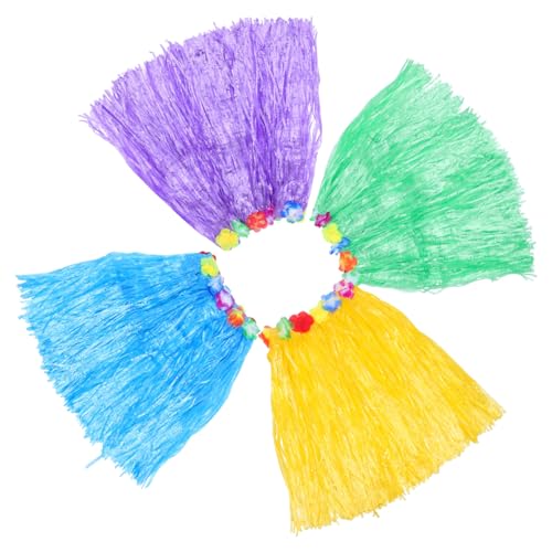 GALPADA 4 Stück Grasröcke lustige Partykostüme Interessantes Partyzubehör Hula-Performance-Kleidung Kindertagsspielkostüme hawaiianische Partyröcke Hawaii-Kostüm-Requisiten Plastik GALPADA 4 Stück Grasröcke lustige Partykostüme Interessantes Partyzubehör Hula-Performance-Kleidung Kindertagsspielkostüme hawaiianische Partyröcke Hawaii-Kostüm-Requisiten Plastik von GALPADA