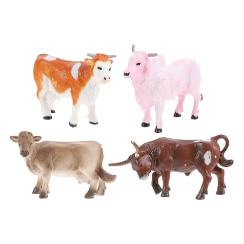 GALPADA 4 Stück Kalb-Modell- Kleinkinder Kuhmodell Kinderspielzeug Animals Toys for kindergeburtstags mitgebsel Wilde Tiere schmuck Simulation Kuhschmuck Plastik GALPADA 4 Stück Kalb-Modell- Kleinkinder Kuhmodell Kinderspielzeug Animals Toys for kindergeburtstags mitgebsel Wilde Tiere schmuck Simulation Kuhschmuck Plastik von GALPADA