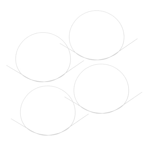 GALPADA 4 Stück Kite DIY Stangen Hochfeste Kunststoffstangen für Kite BAU Leichtgewichtige Verbindungsstücke für Anpassungen Stabiler Flug Support von GALPADA