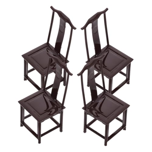 GALPADA 4 Stück Maßstab Retro Möbel Deko für Mini Haus Landschaft und DIY Modellbau GALPADA 4 Stück Maßstab Retro Möbel Deko für Mini Haus Landschaft und DIY Modellbau von GALPADA