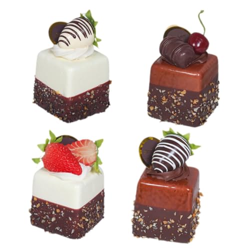 GALPADA 4 Stück Simulation Kuchenmodell künstliche Kuchen zur Auslage Kunstkuchenmodell gefälschte Kuchen Dekoratives Kuchenmodell so tun als ob Kuchen Kuchendekorationen Kuchenanzeige PVC GALPADA 4 Stück Simulation Kuchenmodell künstliche Kuchen zur Auslage Kunstkuchenmodell gefälschte Kuchen Dekoratives Kuchenmodell so tun als ob Kuchen Kuchendekorationen Kuchenanzeige PVC von GALPADA