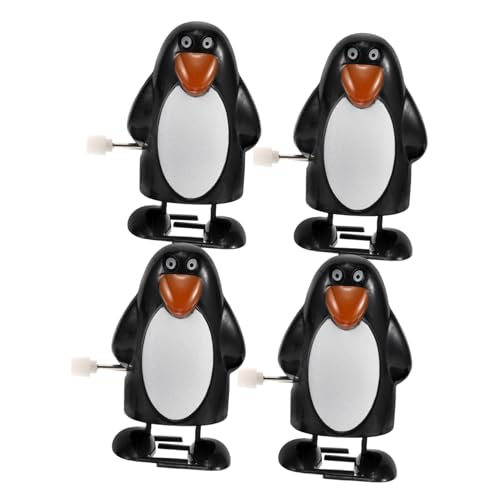 GALPADA 4 Stück Teiliges Aufziehpinguin aus Kunststoff Schnelle Laufmechanik Weihnachtliche Dekofigur als Clockwork Stuffer und Party Goodie für Familie GALPADA 4 Stück Teiliges Aufziehpinguin aus Kunststoff Schnelle Laufmechanik Weihnachtliche Dekofigur als Clockwork Stuffer und Party Goodie für Familie von GALPADA