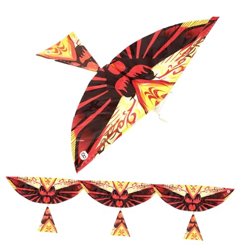GALPADA 4 Stück Teiliges DIY Ornithopter Vogelmodell mit Gummibandantrieb Kinderfreundliches Lernspielzeug für Kreative Bastelprojekte und Gemeinsame Familienaktivitäten Zufälliger Stil von GALPADA