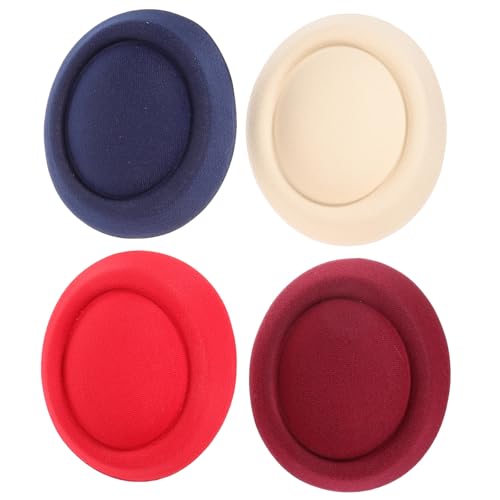 GALPADA 4 Stück Teiliges Mini Hut Bastelset Verschleißfeste DIY Hut Basis aus Weichem Material Vielseitige Kopfschmuck Unterstützung für Haarclips Bunte Hutrohlinge für Erwachsene GALPADA 4 Stück Teiliges Mini Hut Bastelset Verschleißfeste DIY Hut Basis aus Weichem Material Vielseitige Kopfschmuck Unterstützung für Haarclips Bunte Hutrohlinge für Erwachsene von GALPADA