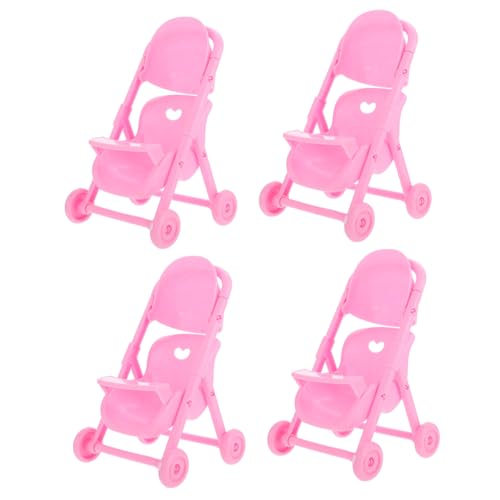 GALPADA 4 Stück Teiliges Mini Puppen Kinderwagen Realistisches Kunststoffmodell Rollenspiel für Kleinkinder Pädagogisches Desktop Ornament für Mädchen und Jungen GALPADA 4 Stück Teiliges Mini Puppen Kinderwagen Realistisches Kunststoffmodell Rollenspiel für Kleinkinder Pädagogisches Desktop Ornament für Mädchen und Jungen von GALPADA