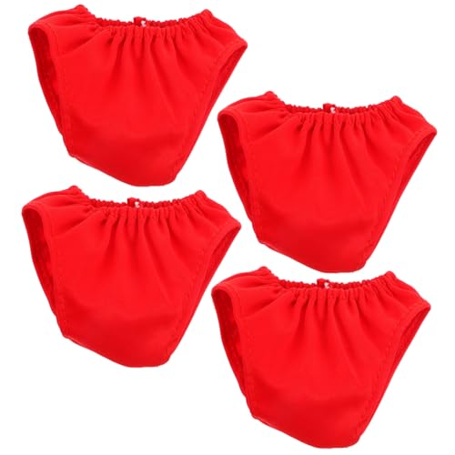 GALPADA 4 Stück Teiliges Puppenunterwäsche aus Leichtem Stoff Miniatur Puppenpanties für Puppen Einfache Handhabung als Puppenaccessoires und GALPADA 4 Stück Teiliges Puppenunterwäsche aus Leichtem Stoff Miniatur Puppenpanties für Puppen Einfache Handhabung als Puppenaccessoires und von GALPADA