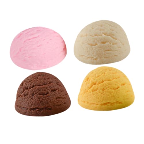 GALPADA 4 Stück Teiliges Realistische Eiscreme Kugeln Deko Modell Leicht Detailgetreu für Fotografie Requisiten Laden und Wohnungsdekoration Tragbar und Vielseitig Einsetzbar GALPADA 4 Stück Teiliges Realistische Eiscreme Kugeln Deko Modell Leicht Detailgetreu für Fotografie Requisiten Laden und Wohnungsdekoration Tragbar und Vielseitig Einsetzbar von GALPADA