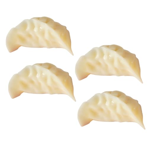 GALPADA 4 Stück Teiliges Realistisches Dumpling Modell Künstliche Teigtaschen für Fotografie Restaurantdekoration Detailgetreue Küchen Simulation Lebensnahe Deko für Zuhause und Gewerbe GALPADA 4 Stück Teiliges Realistisches Dumpling Modell Künstliche Teigtaschen für Fotografie Restaurantdekoration Detailgetreue Küchen Simulation Lebensnahe Deko für Zuhause und Gewerbe von GALPADA