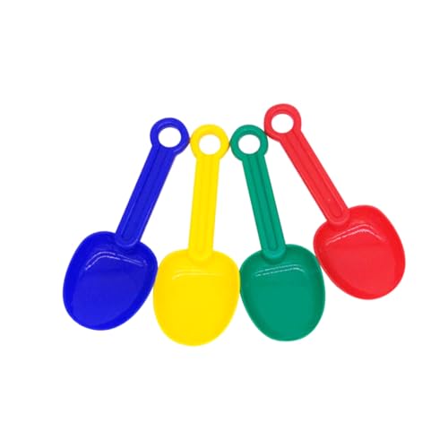 GALPADA 4 Stück Teiliges Strandspielzeug Sandspielzeug Sandbagger Schaufel Robust für Outdoor Spiel Spaß Strand und Sandkasten Jungen Mädchen von GALPADA