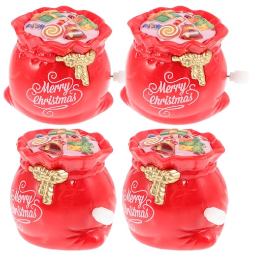 GALPADA 4 Stück Teiliges Weihnachts Wind-up aus Sicherem Lustige Mechanische Lauf Sprungfiguren für Kreatives Party Mitbringsel Tragbare Weihnachtsgeschenkideen GALPADA 4 Stück Teiliges Weihnachts Wind-up aus Sicherem Lustige Mechanische Lauf Sprungfiguren für Kreatives Party Mitbringsel Tragbare Weihnachtsgeschenkideen von GALPADA