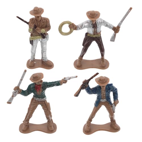 GALPADA 4 Stück Western-Cowboy-Modell Westen Thema Figur Western-Cowboy-Miniatur Party Cowboy-Modell, Sammlerstück Cowboy-Statue Zum Sammeln Miniatur-Cowboy-Statue Plastik GALPADA 4 Stück Western-Cowboy-Modell Westen Thema Figur Western-Cowboy-Miniatur Party Cowboy-Modell, Sammlerstück Cowboy-Statue Zum Sammeln Miniatur-Cowboy-Statue Plastik von GALPADA