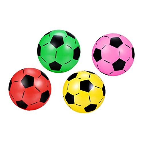 GALPADA 4 Stück aufblasbarer Fußball im Freien Schaumstoff-Fußbälle Outdoor-Sport-Fußbälle Bälle für groß Jugend Fußball Kinderball Outdoor -Fußballspielzeug Plastik Zufällige Farbe GALPADA 4 Stück aufblasbarer Fußball im Freien Schaumstoff-Fußbälle Outdoor-Sport-Fußbälle Bälle für groß Jugend Fußball Kinderball Outdoor -Fußballspielzeug Plastik Zufällige Farbe von GALPADA