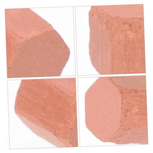 GALPADA 40 Stück Teiliges Miniatur Ziegelstein für Sandtisch DIY Mikro Landschaftsbausteine Handgefertigte Kleine Bausteine Sechseckige Säulen für Modellbau und Puppenhaus Zubehör von GALPADA