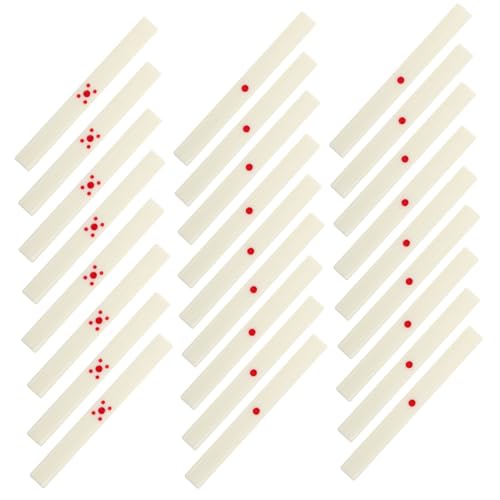 GALPADA 44 Stück Teiliges Mahjong Wett Zählstäbe Zubehörset Traditionell Innovatives Design Verbesserte Spielerfahrung Stilvoll für Chinesische Brettspiele und Familien Mahjong von GALPADA