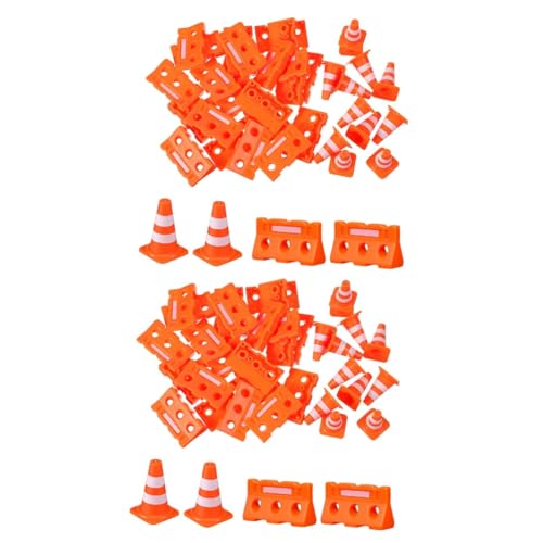 GALPADA 48 STK. Mini Verkehrskegel und Zäune aus Kunststoff Robuste Miniatur-pylonen in Leuchtendem Orange Vielseitiges Verkehrsspielzeug für Kreativen und Lernen im Innen Außenbereich GALPADA 48 STK. Mini Verkehrskegel und Zäune aus Kunststoff Robuste Miniatur-pylonen in Leuchtendem Orange Vielseitiges Verkehrsspielzeug für Kreativen und Lernen im Innen Außenbereich von GALPADA