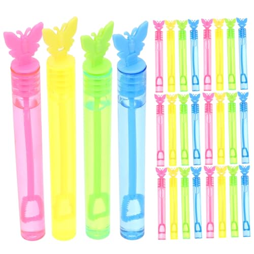 GALPADA 48 Stück Teiliges Bubble Wand Seifenblasen für Bunte Seifenblasen Wiederbefüllbar Kreatives Schmetterlingsdesign Geeignet für Geburtstag Party Outdoor Spaß GALPADA 48 Stück Teiliges Bubble Wand Seifenblasen für Bunte Seifenblasen Wiederbefüllbar Kreatives Schmetterlingsdesign Geeignet für Geburtstag Party Outdoor Spaß von GALPADA