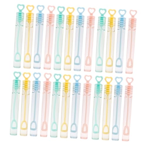 GALPADA 48 Stück Teiliges Seifenblasenstab für Tragbar Sicherer Vielseitig für Geburtstage Partys Outdoor Spiel Bunte Schillernde Seifenblasenspaß Zufällige Farbe Zufällige Farbe von GALPADA