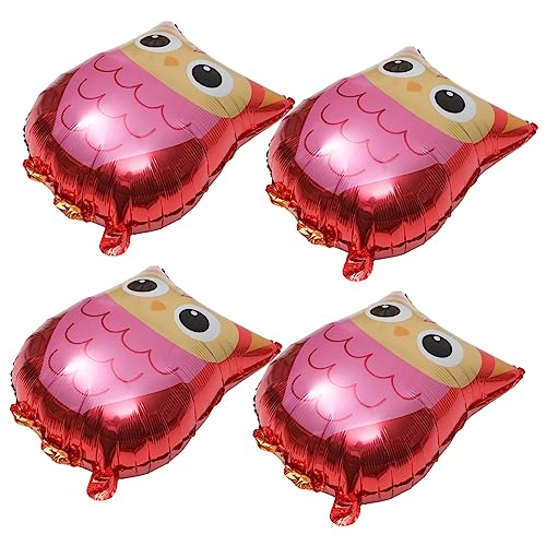 GALPADA 4Stücke Cartoon Folienballons Geburtstagsfeier Deko Für Halloween Und Tierparty Dekoration Für Festliche Vielseitig Einsetzbar Für Kreative von GALPADA