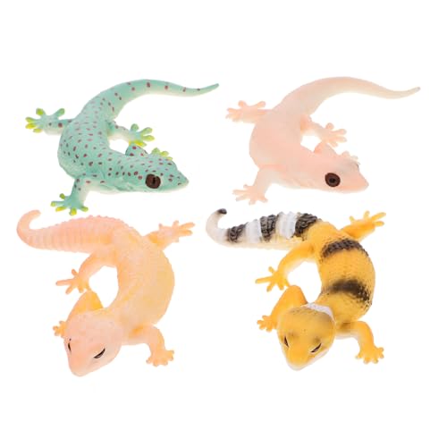 GALPADA 4Stücke Eidechsen Figuren Realistische Reptil Spielzeuge aus Stabilem Lebendige Designs für Garten Dekoration und Frühkindliches Lernen GALPADA 4Stücke Eidechsen Figuren Realistische Reptil Spielzeuge aus Stabilem Lebendige Designs für Garten Dekoration und Frühkindliches Lernen von GALPADA
