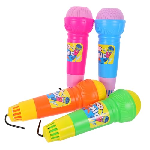 GALPADA 4Stücke Mikrofon Leichtes Echo Mikrofon Für Geburtstagsfeiern Karaoke Requisite Für Kleinkinder Sicheres Material Bunten Farben GALPADA 4Stücke Mikrofon Leichtes Echo Mikrofon Für Geburtstagsfeiern Karaoke Requisite Für Kleinkinder Sicheres Material Bunten Farben von GALPADA