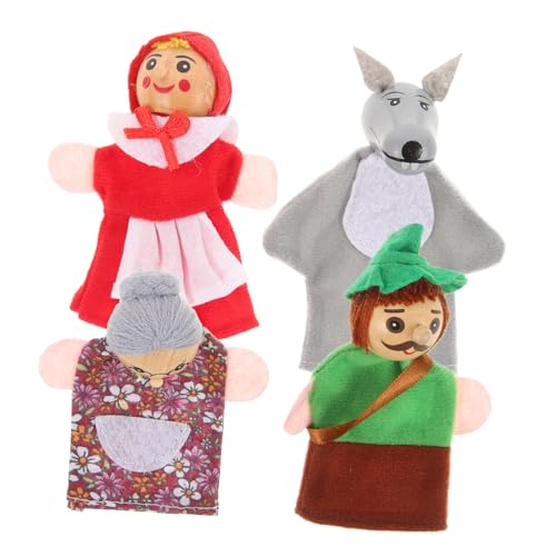 GALPADA 4Stücke Süße Fingerpuppen Cartoon Tierpuppen für Geschichtenerzählen für Eltern Junge Mädchen Interaktion Geburtstagsfeiern und Füllung GALPADA 4Stücke Süße Fingerpuppen Cartoon Tierpuppen für Geschichtenerzählen für Eltern Junge Mädchen Interaktion Geburtstagsfeiern und Füllung von GALPADA
