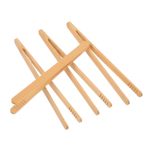 GALPADA 4Stücke Teiliges Montessori Holz Pinzettenspielzeug für Feinmotorik und Hand Augen Koordination Fördern für Kreative Lernspiele zu Hause Kindergarten von GALPADA