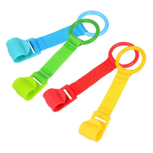 GALPADA 4Stücke Teiliges Pull Up Ring Steh für Kleinkinder Sichere Handzugsringe für Babybett Langlebig und Leicht Fördert Motorische Fähigkeiten und Koordination GALPADA 4Stücke Teiliges Pull Up Ring Steh für Kleinkinder Sichere Handzugsringe für Babybett Langlebig und Leicht Fördert Motorische Fähigkeiten und Koordination von GALPADA