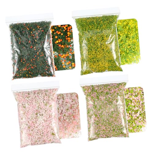 GALPADA 4er Packung Modelllandschaft Laub Miniatur Streumaterialien für Dioramen DIY Modellbaumaterialien für Kreative Projekte für Realistische Szenen GALPADA 4er Packung Modelllandschaft Laub Miniatur Streumaterialien für Dioramen DIY Modellbaumaterialien für Kreative Projekte für Realistische Szenen von GALPADA