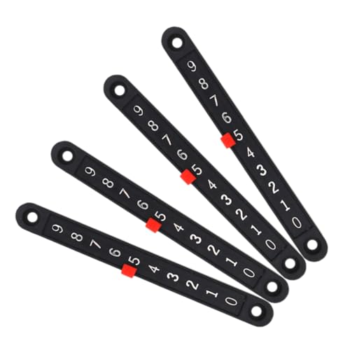 GALPADA 4pcs Plastik Foosball Anzeigetafel Kinder Tischfußballzubehör Für Home Entertainment Und Tischfußballspiel von GALPADA