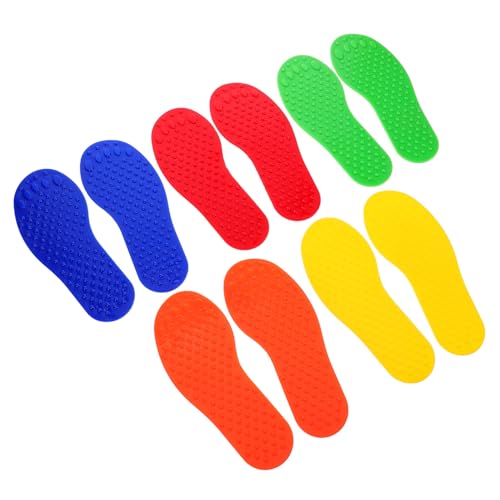 GALPADA 5paare Sensorische Fußabdrücke Für Boden Wohnung Und Zimmer Matte Für Junge Mädchen Marker Poly Fleck Sport Teppich Klassenzimmer Spielzeug Sensorisch Crash Pad Fitnessstudio Tanz GALPADA 5paare Sensorische Fußabdrücke Für Boden Wohnung Und Zimmer Matte Für Junge Mädchen Marker Poly Fleck Sport Teppich Klassenzimmer Spielzeug Sensorisch Crash Pad Fitnessstudio Tanz von GALPADA