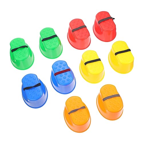 GALPADA 5 Paare Stelzen Sportgeräte aus Robustem Kunststoff Balance und Konzentrationstraining Outdoor für Jungen und Mädchen Fördert Koordination und Soziale Fähigkeiten Zufällige Farbe GALPADA 5 Paare Stelzen Sportgeräte aus Robustem Kunststoff Balance und Konzentrationstraining Outdoor für Jungen und Mädchen Fördert Koordination und Soziale Fähigkeiten Zufällige Farbe von GALPADA