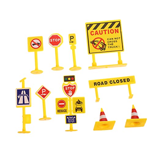 GALPADA 5 Satz Teiliges Verkehrszeichen Spielset aus Hochwertigem Miniaturmodell für Lernen der Verkehrsregeln für Micro Landschaften Puppenhäuser und Dekoration GALPADA 5 Satz Teiliges Verkehrszeichen Spielset aus Hochwertigem Miniaturmodell für Lernen der Verkehrsregeln für Micro Landschaften Puppenhäuser und Dekoration von GALPADA