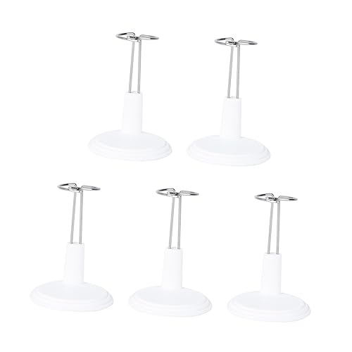 GALPADA 5 Stück Puppenstützrahmen Mannequin Mini Puppe Aufsteller Puppen Puppen Puppenständer Puppenständer Puppenständer Puppenhalterung Puppenständer Displayhalter Weißer von GALPADA