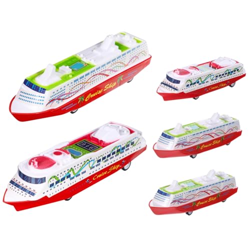 GALPADA 5 Stück Schiffsmodell Boot Kreuzfahrt Schiffe Für Schiff Modell Modell Schiff Dampfschiff Massenspielzeug Schiffe Titanic Schiff Für Schiffe Schiff Für Kinderspielzeug Abs von GALPADA