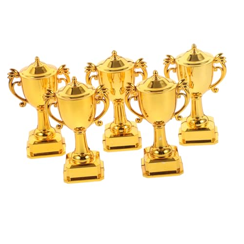 GALPADA 5 Stück Teiliges Miniatur Trophäen aus Detailreiche Mini Trophäen für Kuchen und Partydekoration für Geburtstagsfeiern Wettbewerbe und Festliche Anlässe von GALPADA