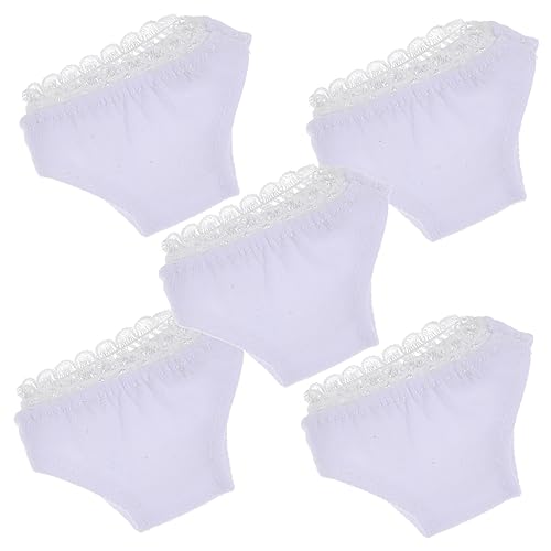 GALPADA 5 Stück Teiliges Puppenunterwäsche aus Elastische Unterwäsche für Spielzeugpuppen Dekorative für Puppenoutfits Geeignet für Barbie und Ähnliche Modelle von GALPADA