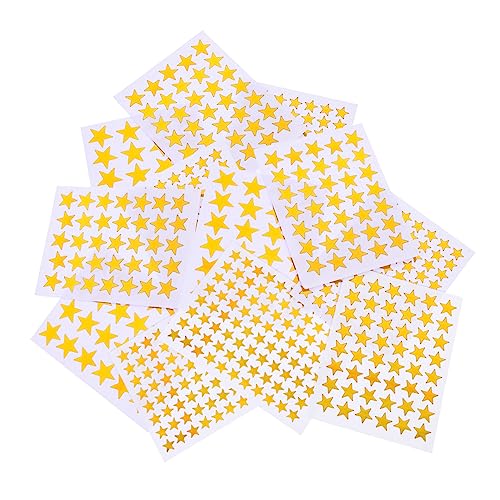 GALPADA 50 Blatt Klebeaufkleber für Selbstklebende Sterne Belohnungssticker für Schüler Fünf Verschiedene für und Bastelprojekte GALPADA 50 Blatt Klebeaufkleber für Selbstklebende Sterne Belohnungssticker für Schüler Fünf Verschiedene für und Bastelprojekte von GALPADA