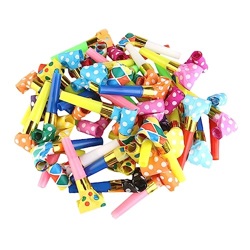 GALPADA 50 Stück Cheer Pfeifen Lustige Partytröten für Blowing Dragon Cheering Props für Geburtstagsfeiern und Feste Zufällige Farbe Zufällige Farbe GALPADA 50 Stück Cheer Pfeifen Lustige Partytröten für Blowing Dragon Cheering Props für Geburtstagsfeiern und Feste Zufällige Farbe Zufällige Farbe von GALPADA